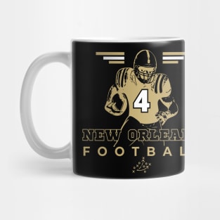 New Orleans Football Vintage Style Mug